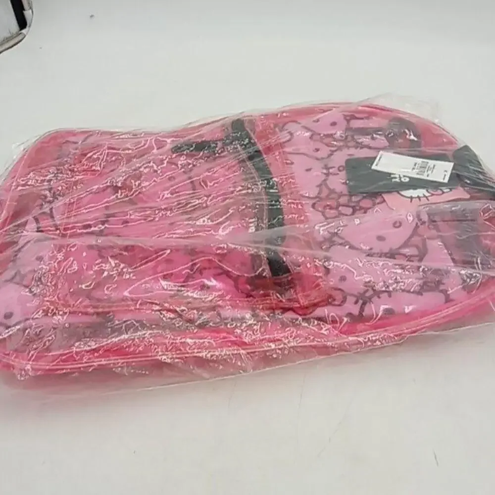 Old Navy Hello Kitty Backpack Girls One Size School Travel Bag Pink Transparent